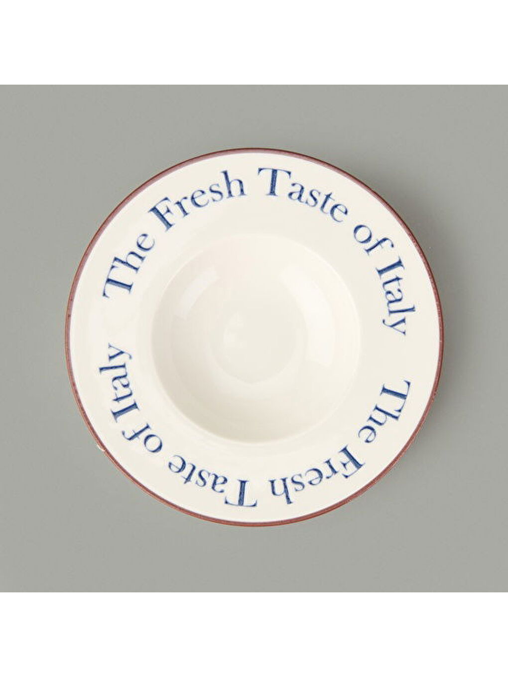Karışık Kitchen The Fresh Taste Porselen Makarna Tabağı - Renkli - 26 cm-1