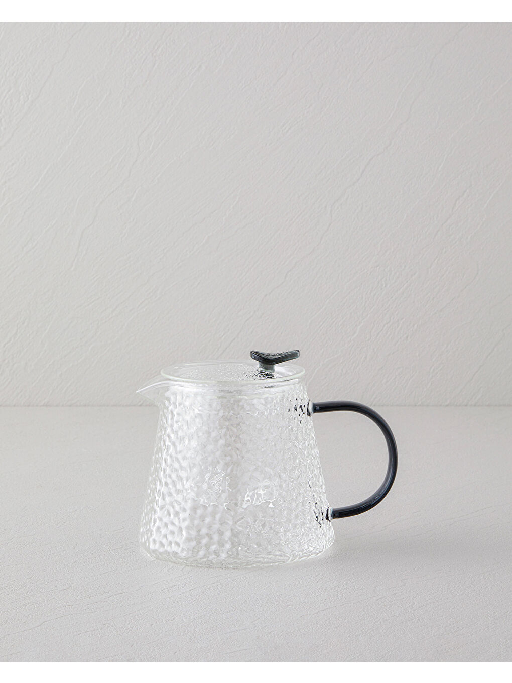 English Home Gri Bubbly Cam Demlik 500 ml Füme