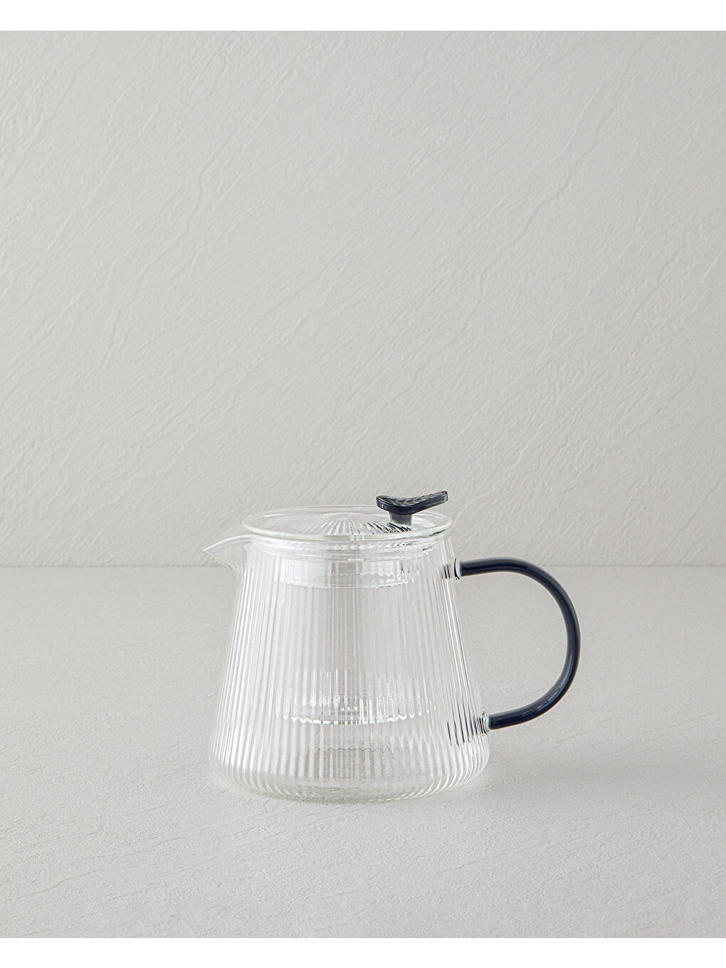 Gri Linear Cam Demlik 500 ml Füme