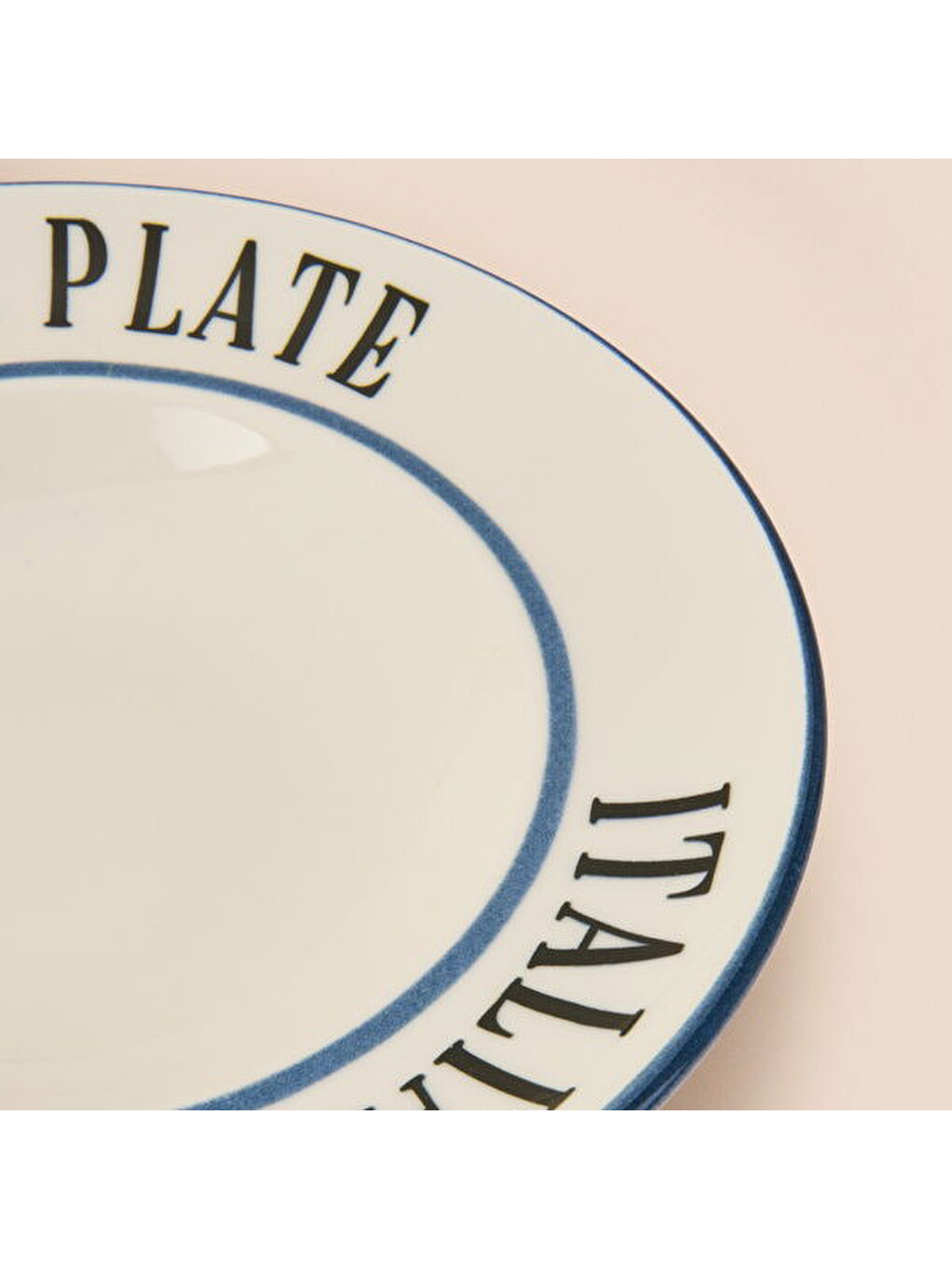 Kitchen Italian Flavors Makarna Tabağı - Beyaz - 27 cm-1