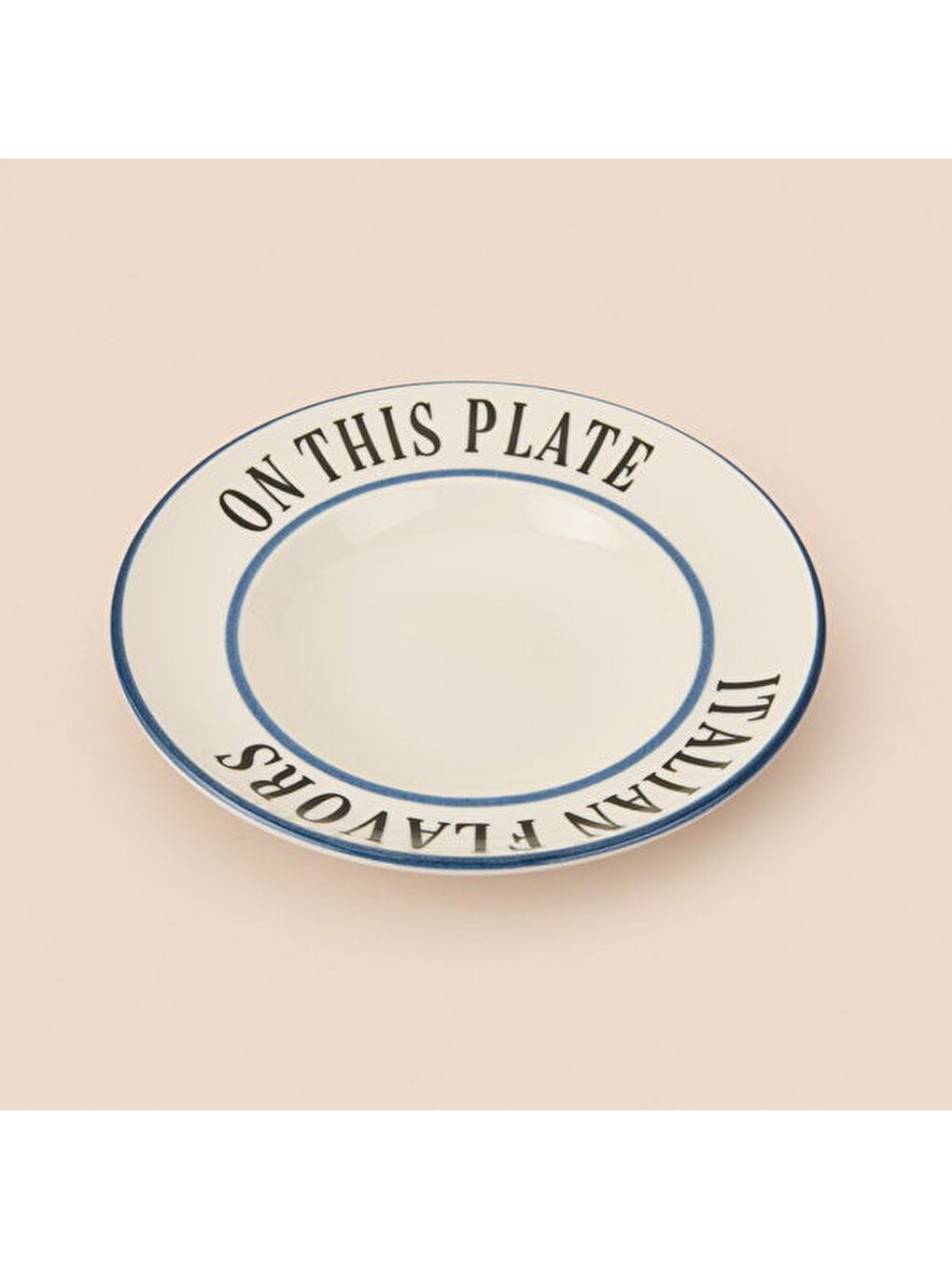 Kitchen Italian Flavors Makarna Tabağı - Beyaz - 27 cm-2