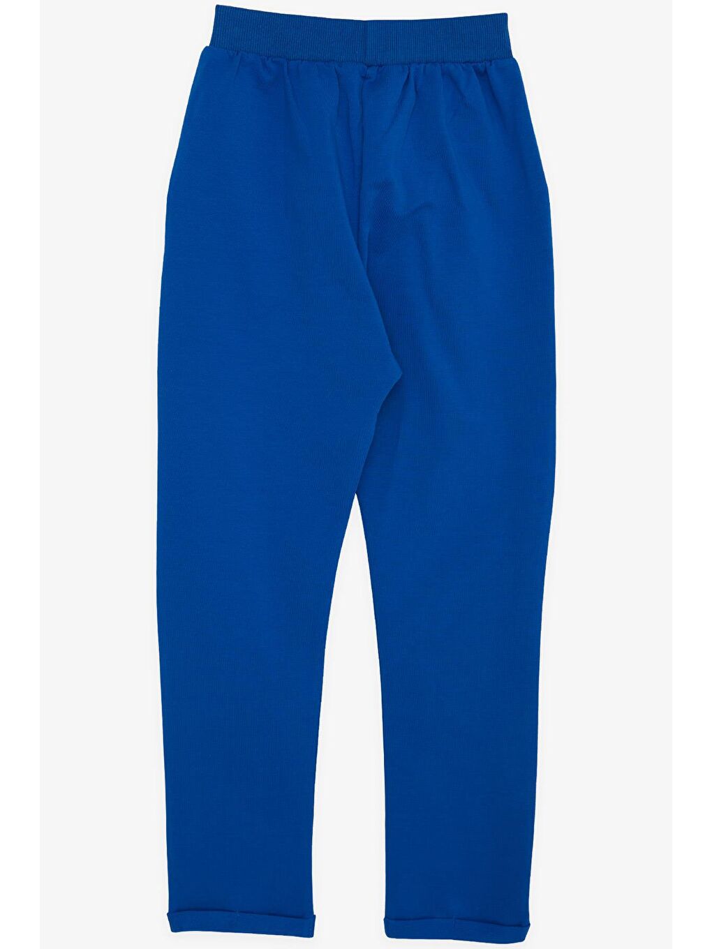 Erkek Çocuk Alt Armalı Düğme Aksesuarlı Cepli Saks Mavisi (4-8 Yaş)-1