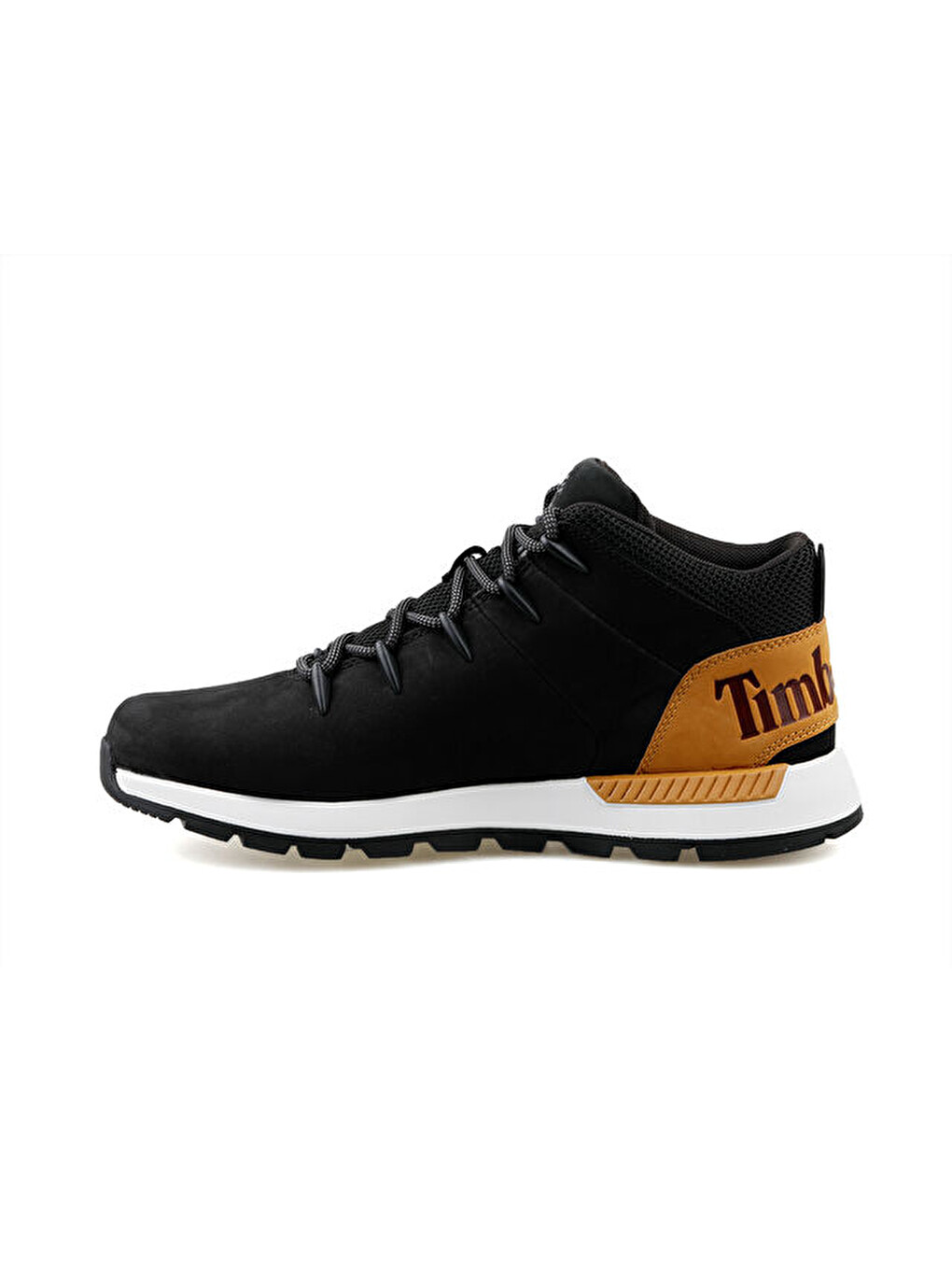 Mid Lace Up Sneaker Erkek Trekking Bot Ve Ayakkabısı Tb0a24ab0151 Siyah-1
