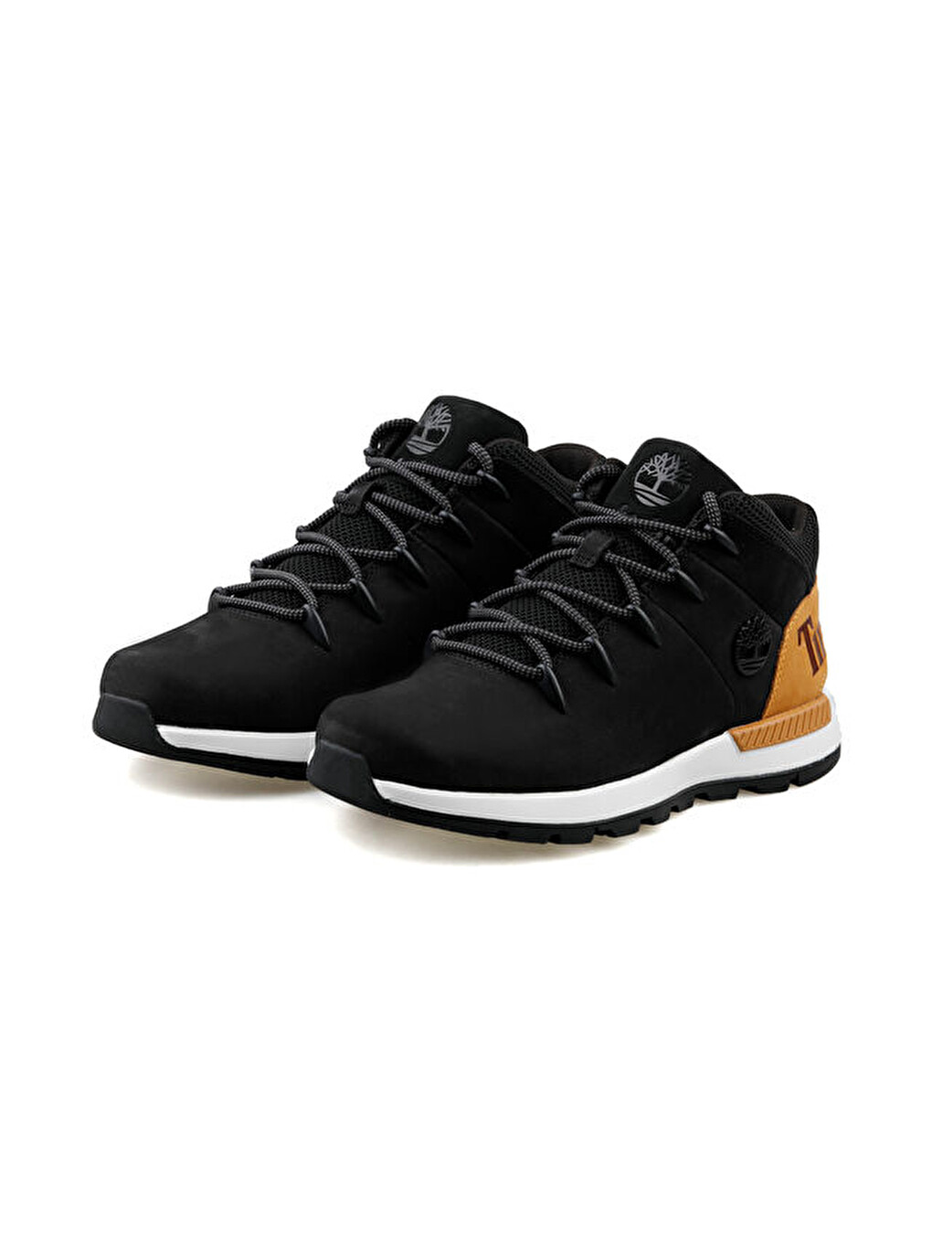Mid Lace Up Sneaker Erkek Trekking Bot Ve Ayakkabısı Tb0a24ab0151 Siyah-2