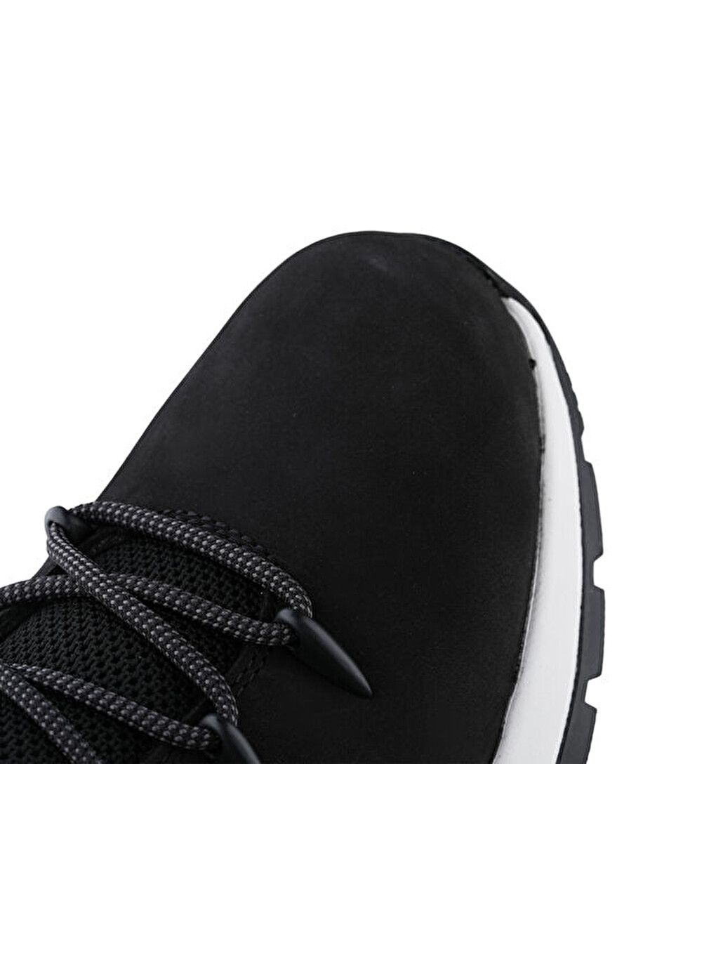 Mid Lace Up Sneaker Erkek Trekking Bot Ve Ayakkabısı Tb0a24ab0151 Siyah-5