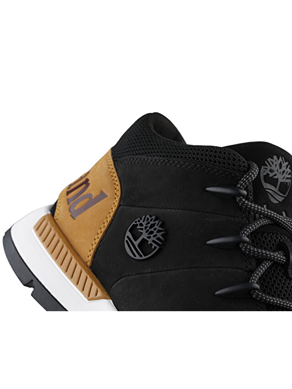 Mid Lace Up Sneaker Erkek Trekking Bot Ve Ayakkabısı Tb0a24ab0151 Siyah-6