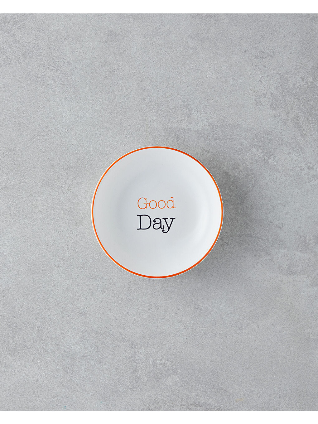 Good Day Seramik Çerezlik 13 cm Turuncu-Siyah-1