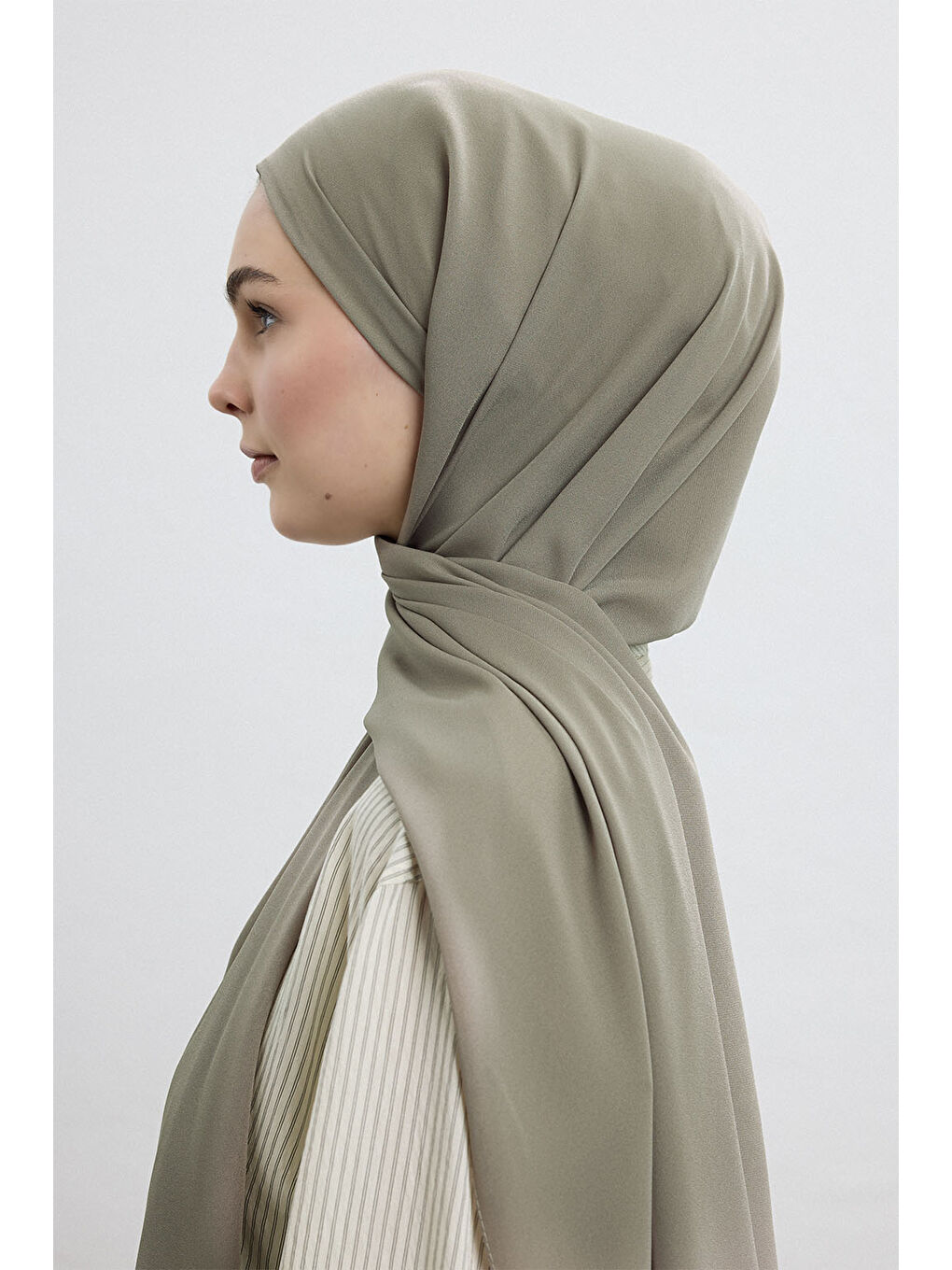 Bej Comfort Luxe Şal Taş-4