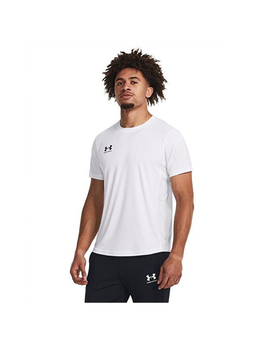 Challenger Train Erkek Beyaz Yuvarlak Yaka Tişört