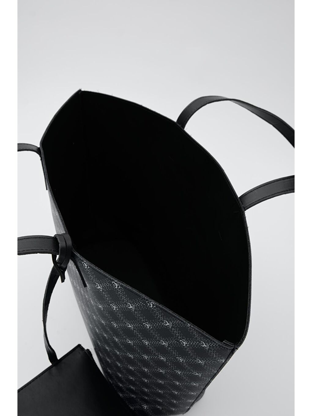 Thepe Cüzdanlı Omuz Çantası Siyah-4