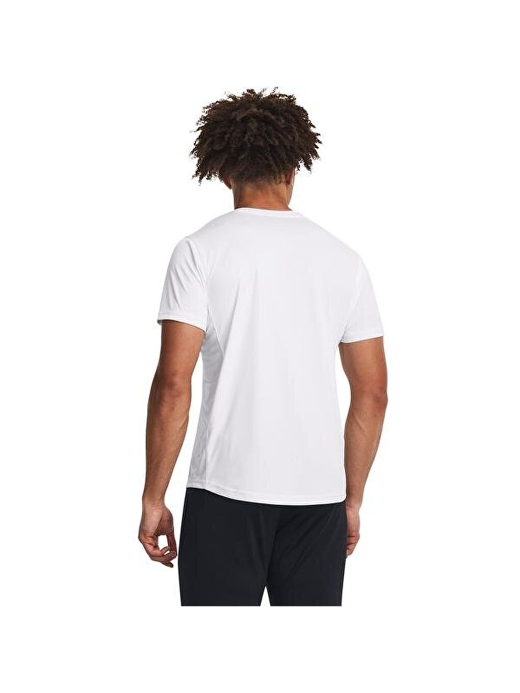 Challenger Train Erkek Beyaz Yuvarlak Yaka Tişört-3