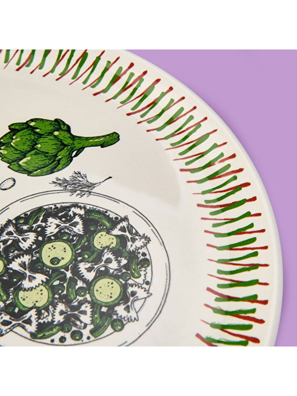 Karışık Kitchen The Best Pizza Tabağı - Renkli - 31 cm-3