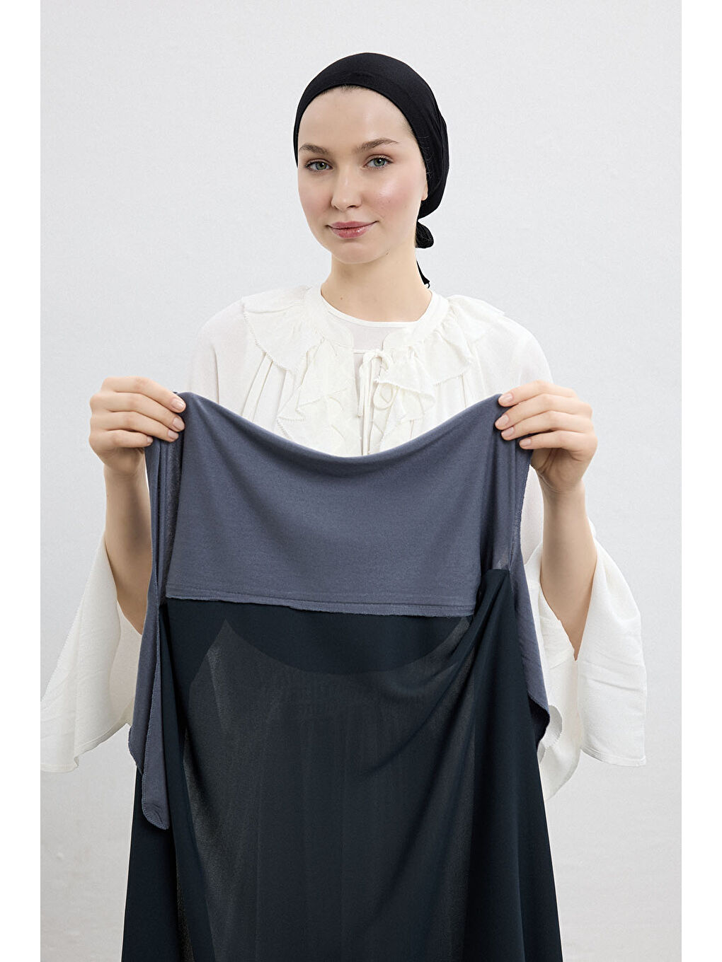 Comfort Luxe Şal Antrasit-6