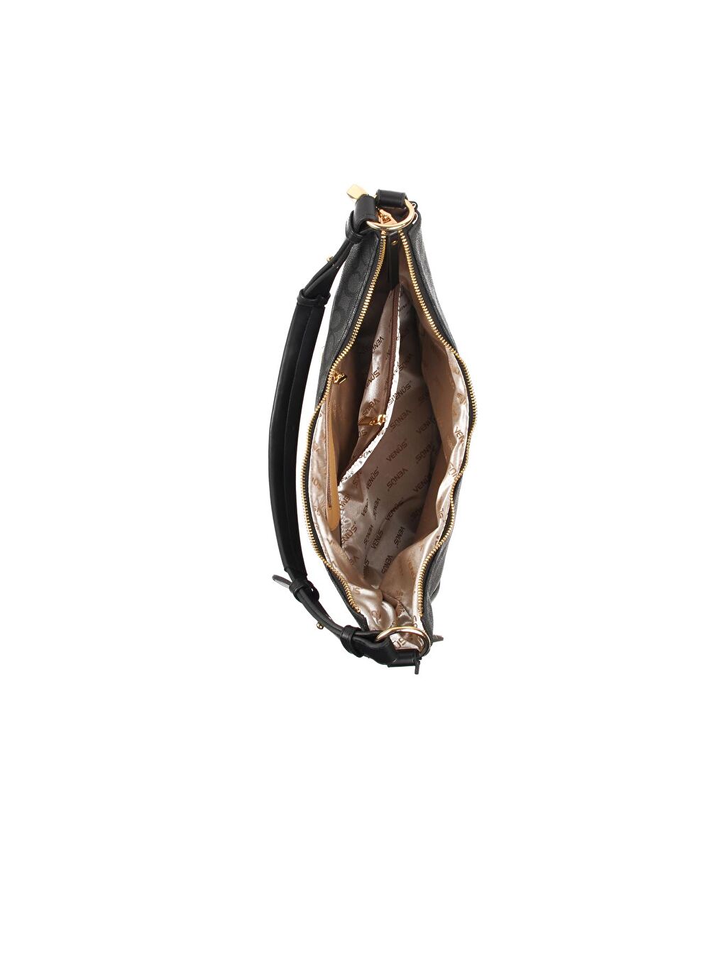 2390051K Siyah Kadın Omuz Çantası-3