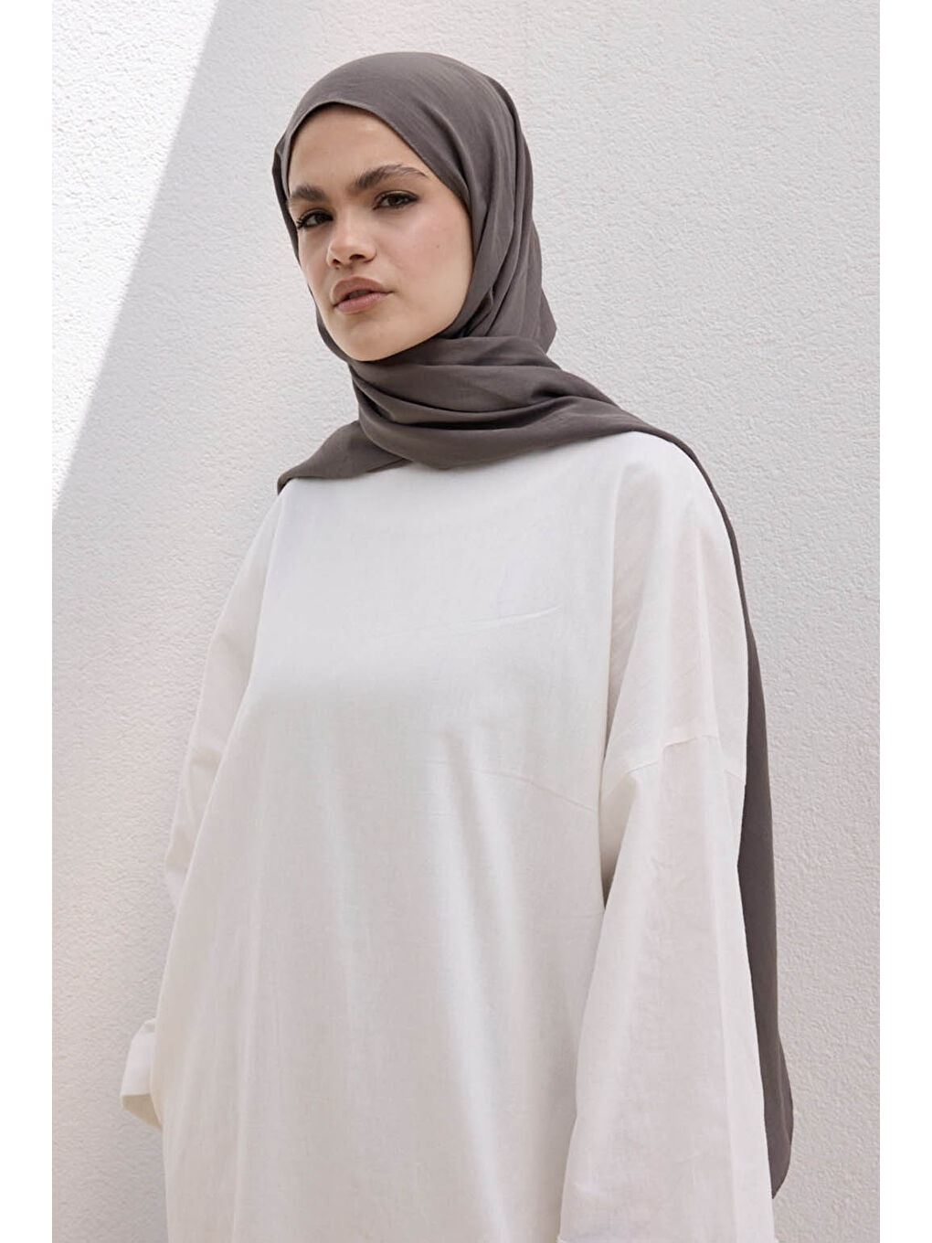 Pamuk Line Şal Antrasit