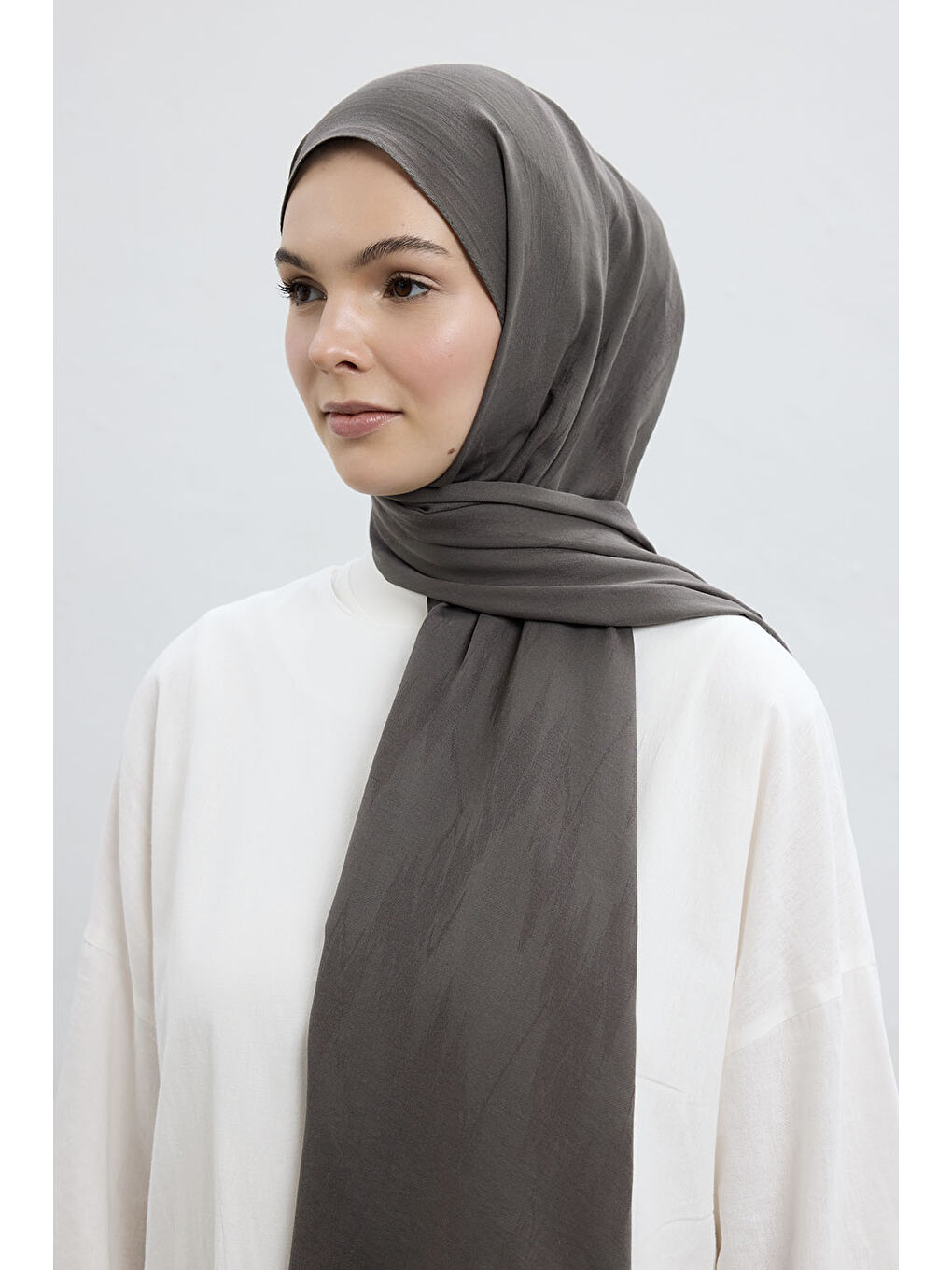 Pamuk Line Şal Antrasit-2