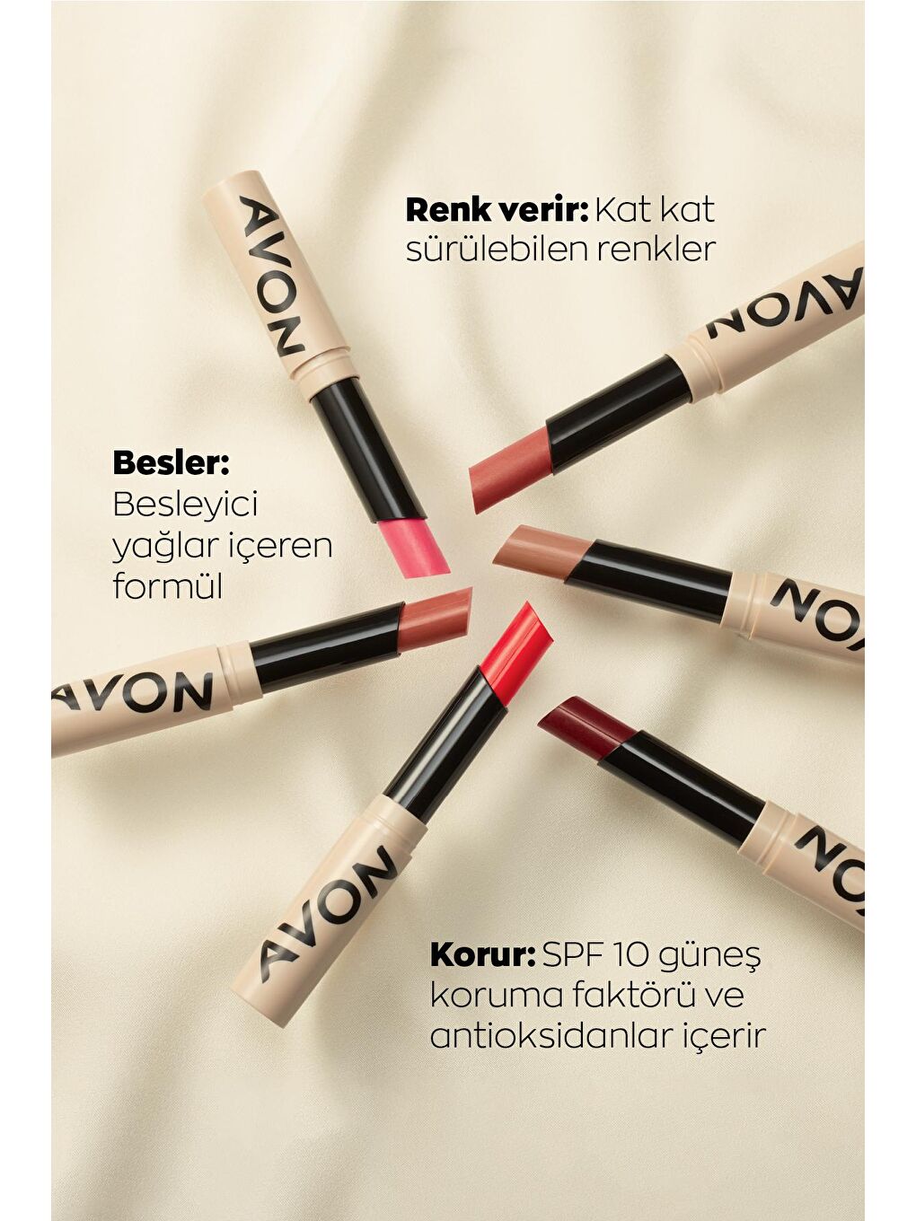 AVON Renksiz Tinted Lip Balm Renkli Dudak Balmı Pink - 3