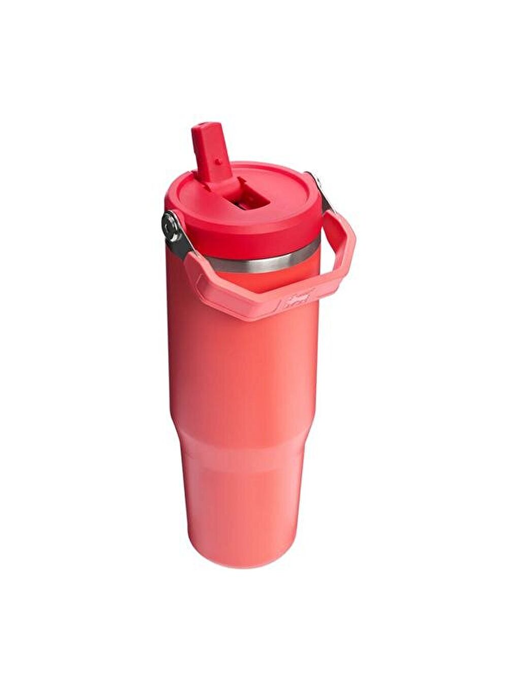 The IceFlow Flip Straw Pembe Pipetli Termos Bardak 0,89 LT