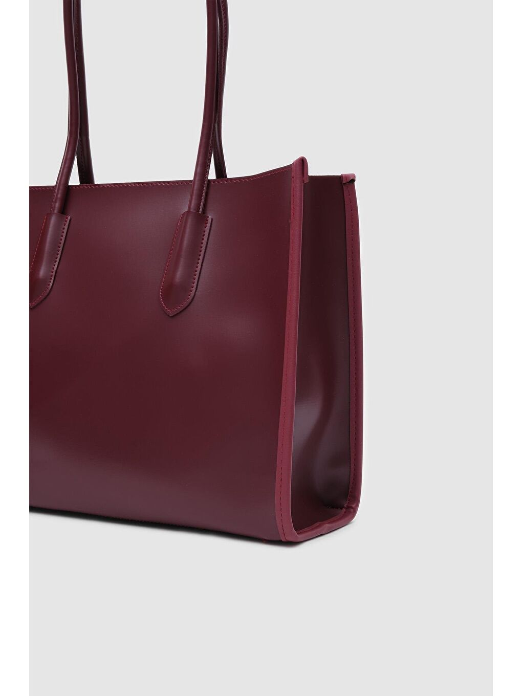 Paella Omuz Çantası Bordo-3