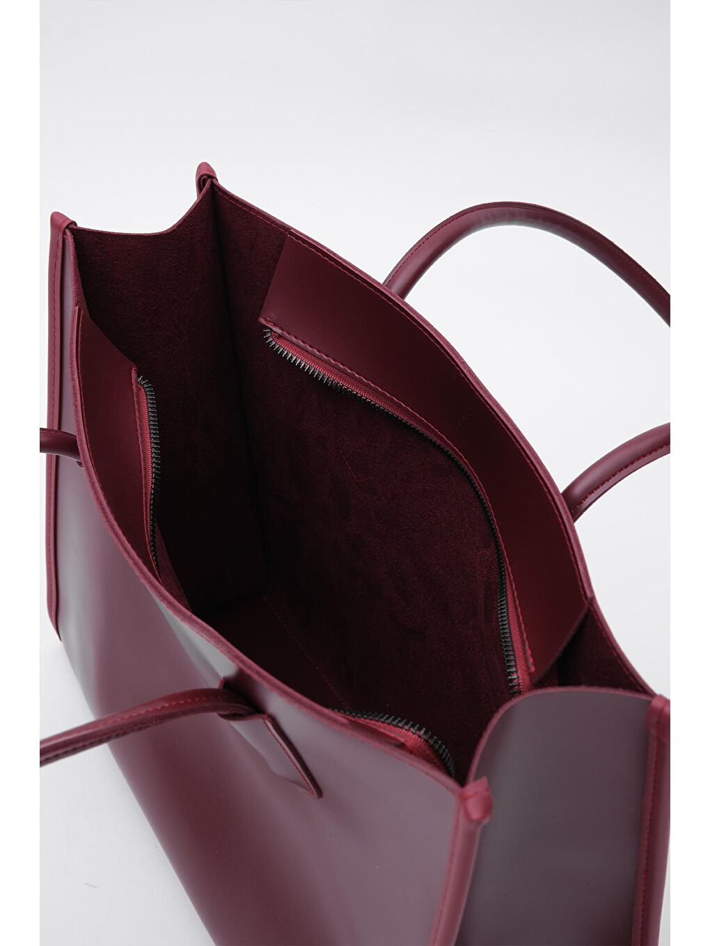 Paella Omuz Çantası Bordo-4