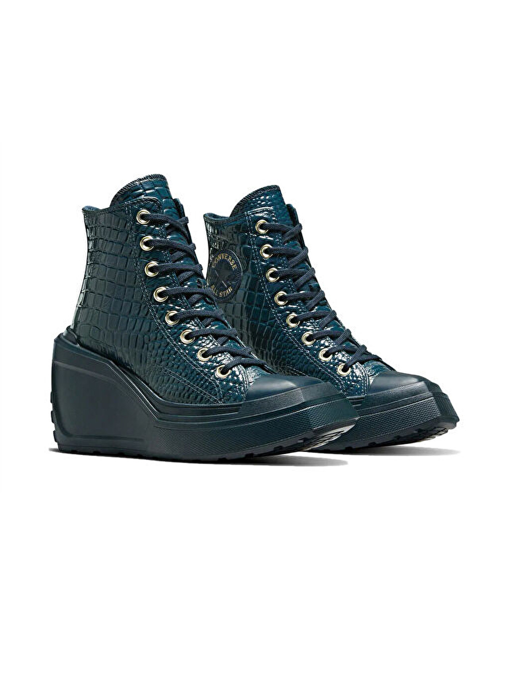Chuck 70 De Luxe Wedge Kadın Günlük Ayakkabı A10037c Mavi-2