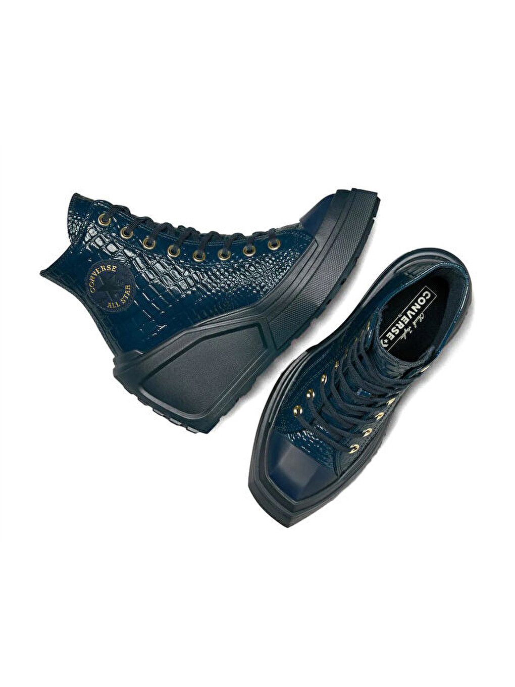 Chuck 70 De Luxe Wedge Kadın Günlük Ayakkabı A10037c Mavi-3