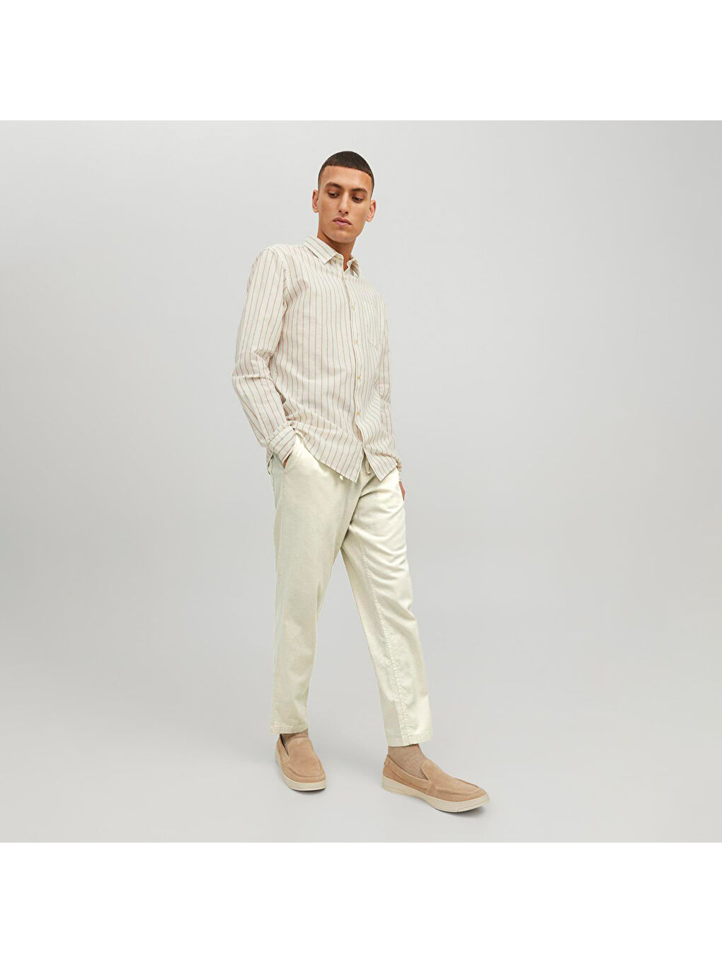 Ace Breeze Jogger  Bej Erkek Pantolon-1