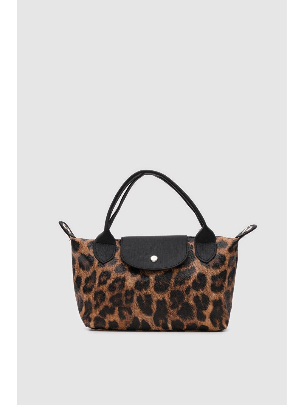 Karışık Tiger Small Omuz Çantası Leopar Desen