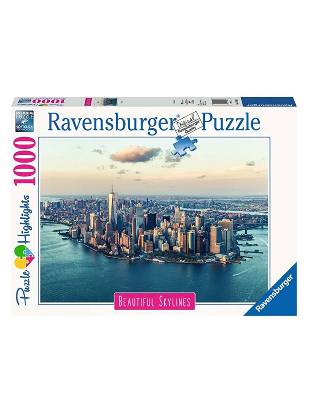 Ravensburger Renksiz Puzzle 1000 Parça New York 140862