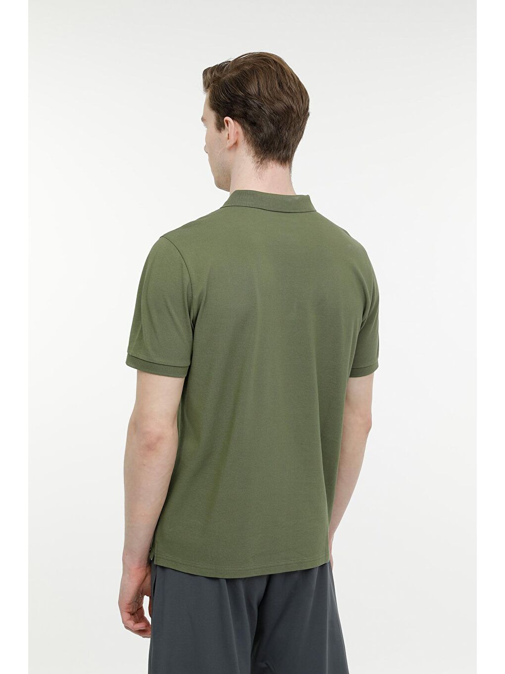 M-SN328 Tişört 4FX Haki Erkek Kısa Kol Tişört-1