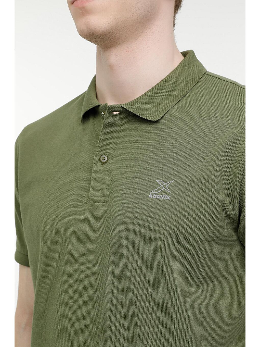 M-SN328 Tişört 4FX Haki Erkek Kısa Kol Tişört-3