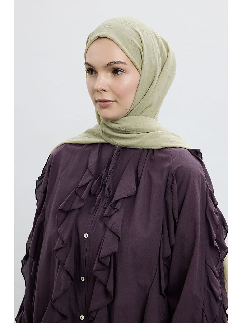 Bambu Şal Soft Yeşil-2