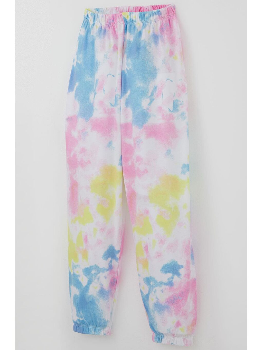 Kız Çocuk Pijama Takımı Batik Desenli Karışık Renk (4-8 Yaş)-6