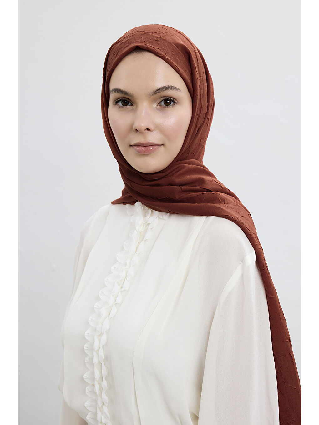 Kahverengi Bambu Şal Kiremit-2