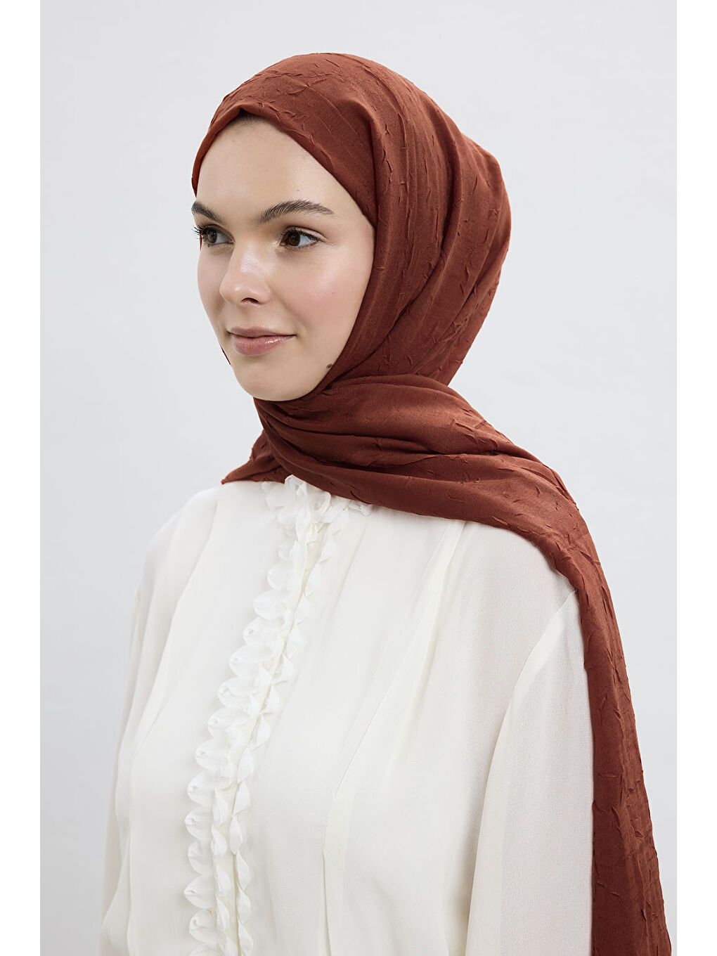 Kahverengi Bambu Şal Kiremit-3