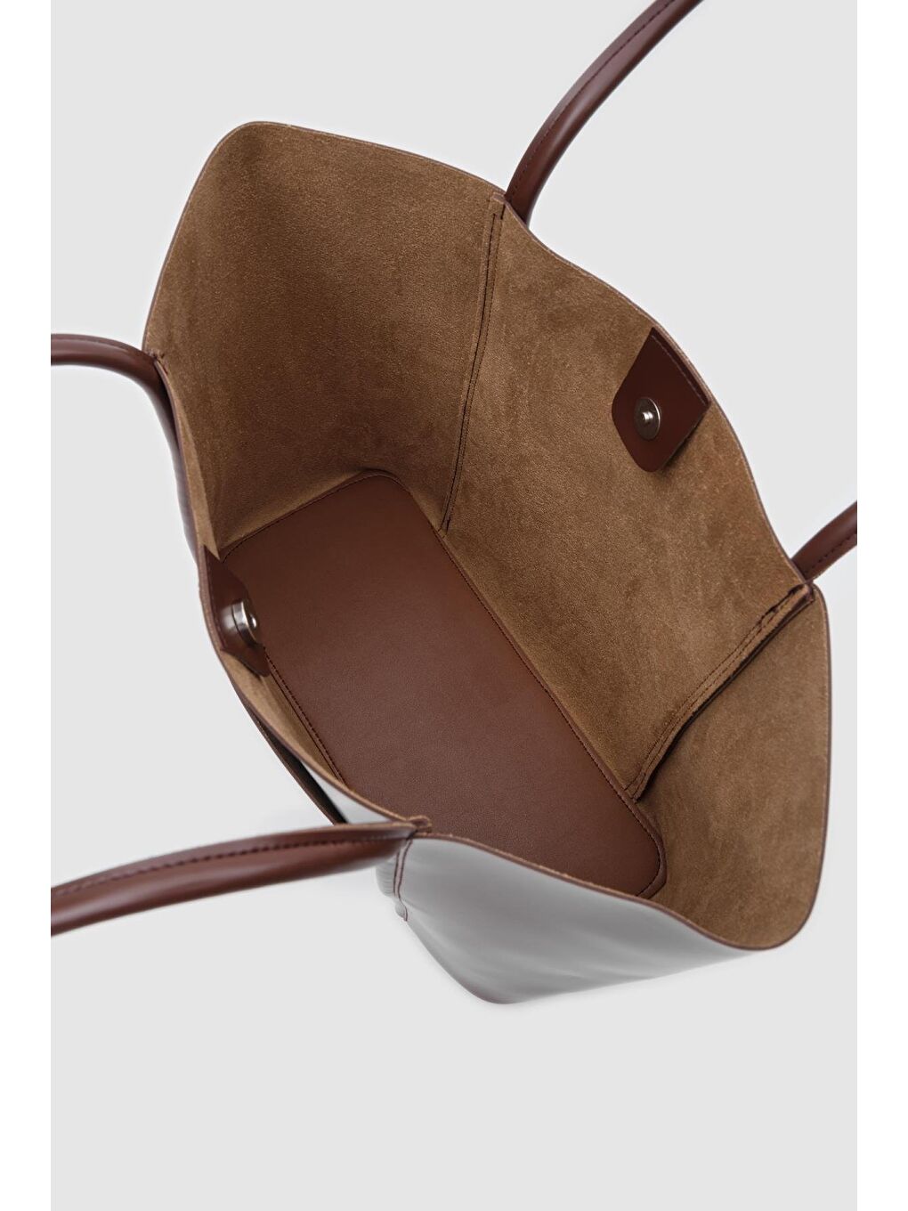 Kahverengi Pax Big Size Omuz Çantası Fındık Kabuğu-4