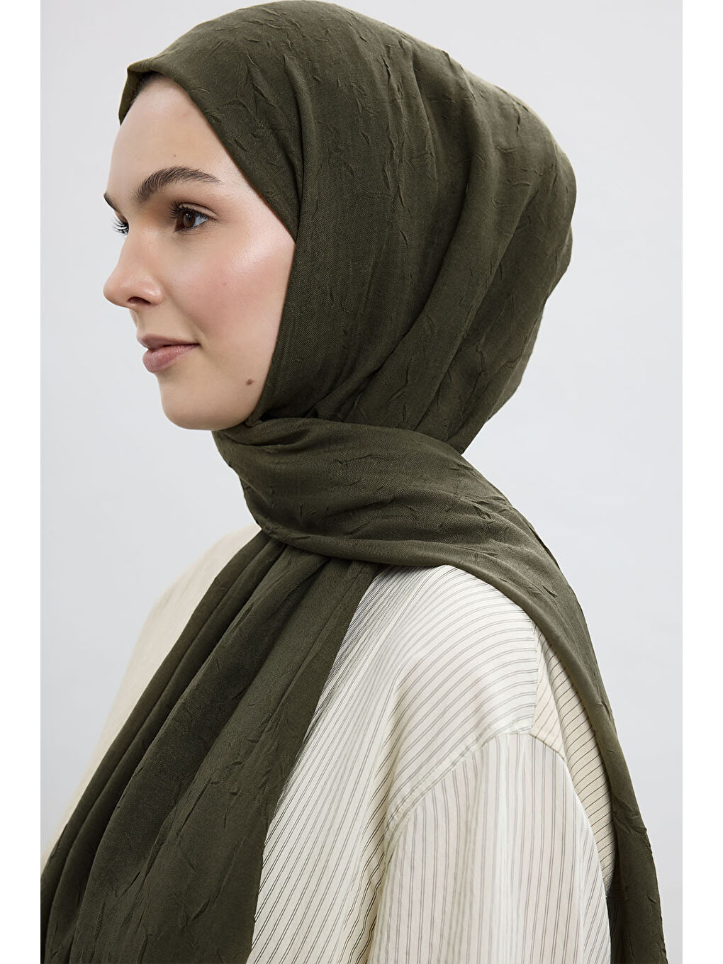 Bambu Şal Haki Yeşil-3