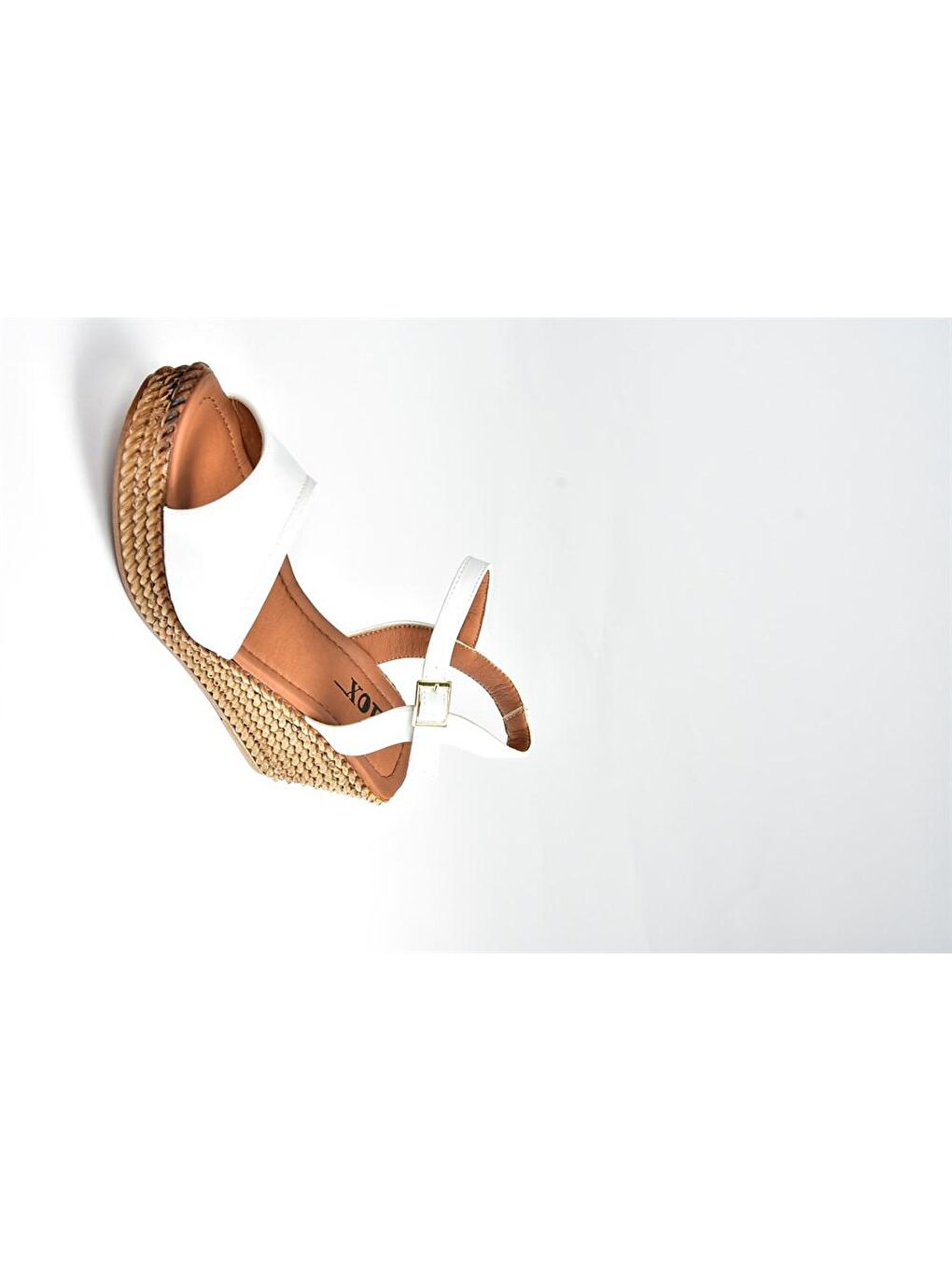 K674192209 Beyaz Dolgu Taban Kadın Ayakkabı-1