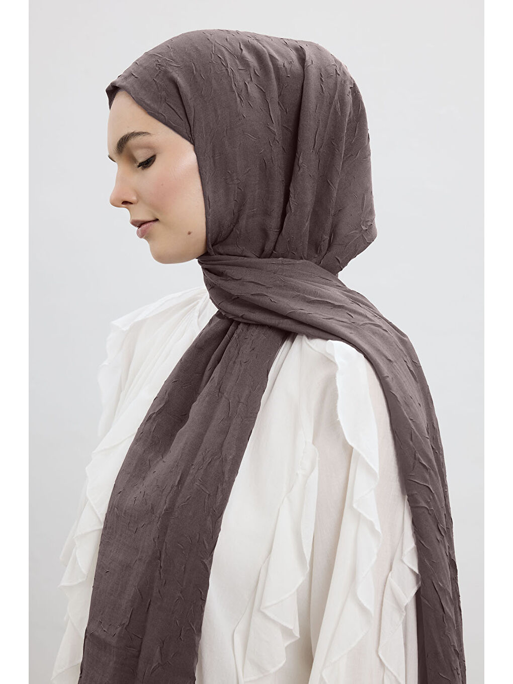 Pembe Bambu Şal Marshala-1