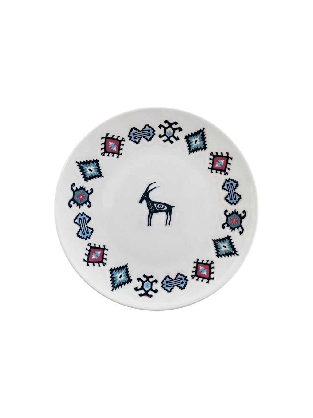 Karışık Porselen Hitit Servis Tabağı Takımı 26cm 6 Parça TVL6SRVPRS1241-2