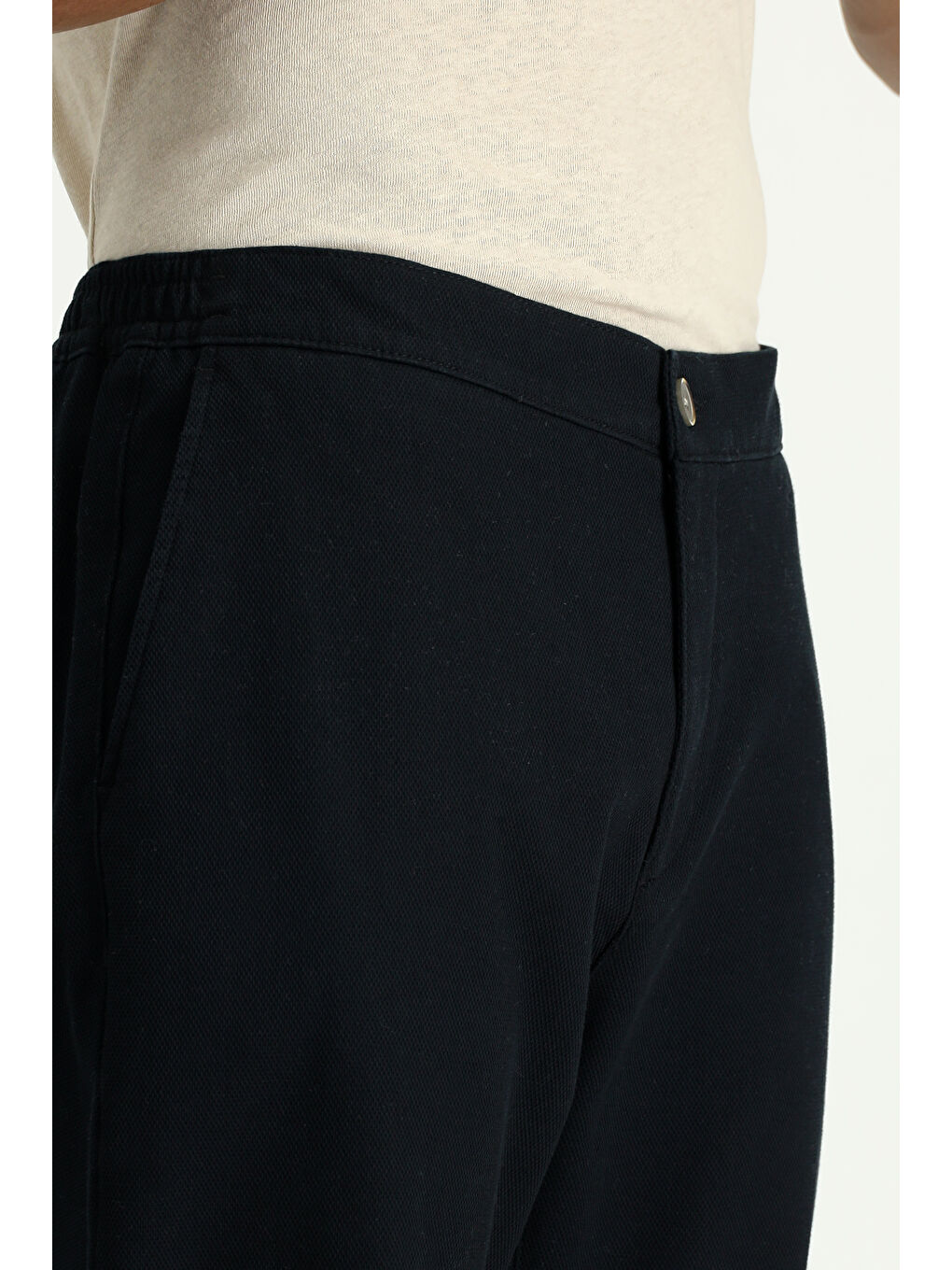 Lacivert Regular Fit Elastanlı Kanvas / Chino Pantolon-2