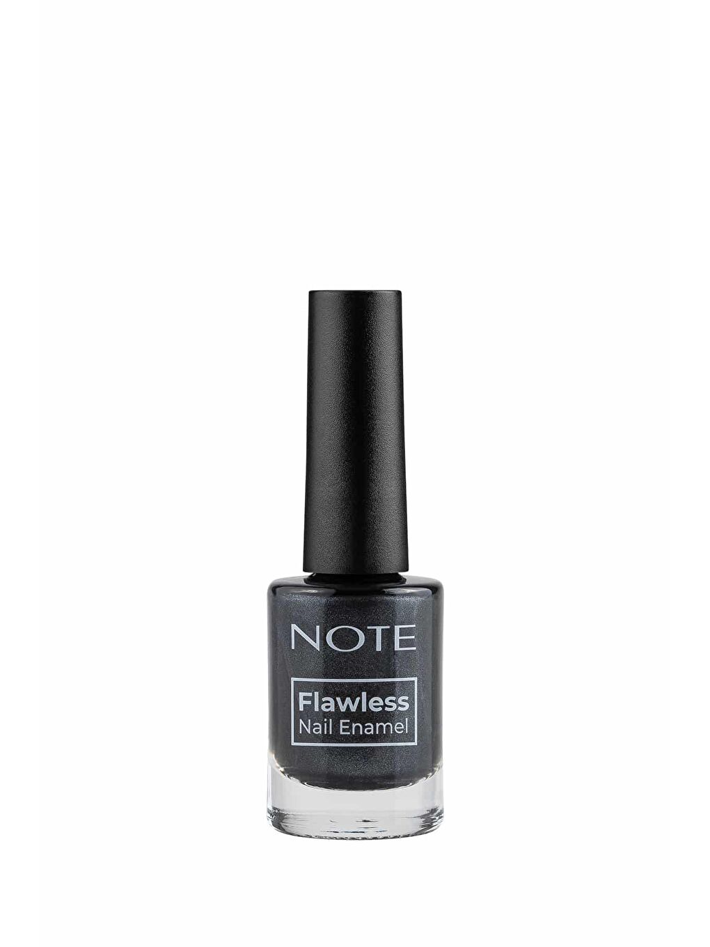 Note Cosmetique Nail Flawless Oje 119 Silver Black - Siyah