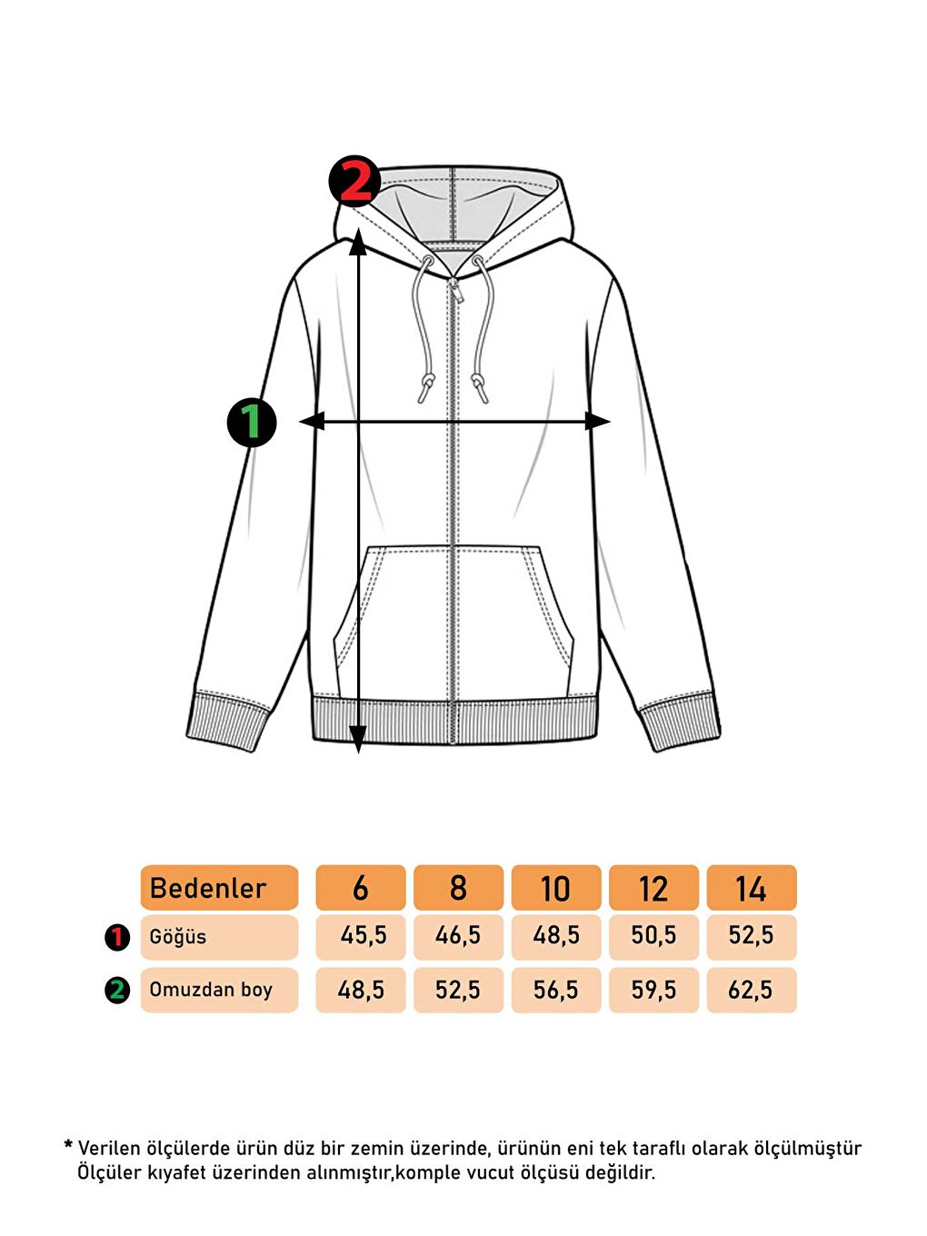 Pembe Kız Çocuk Arkası Nakışlı İki Yanı Cepli Hırka-1