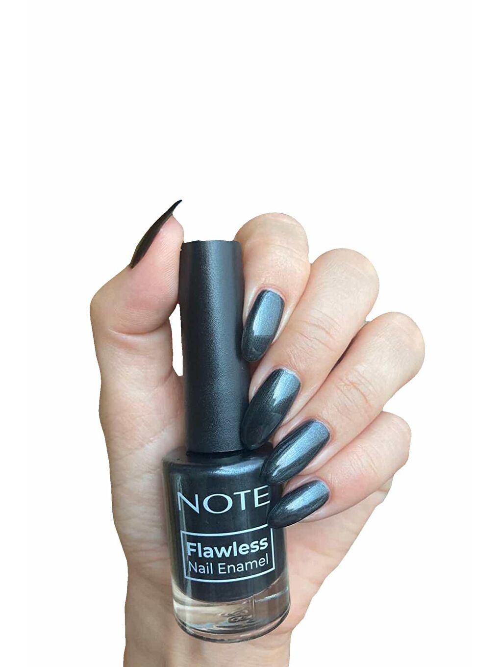 Note Cosmetique Nail Flawless Oje 119 Silver Black - Siyah - 1