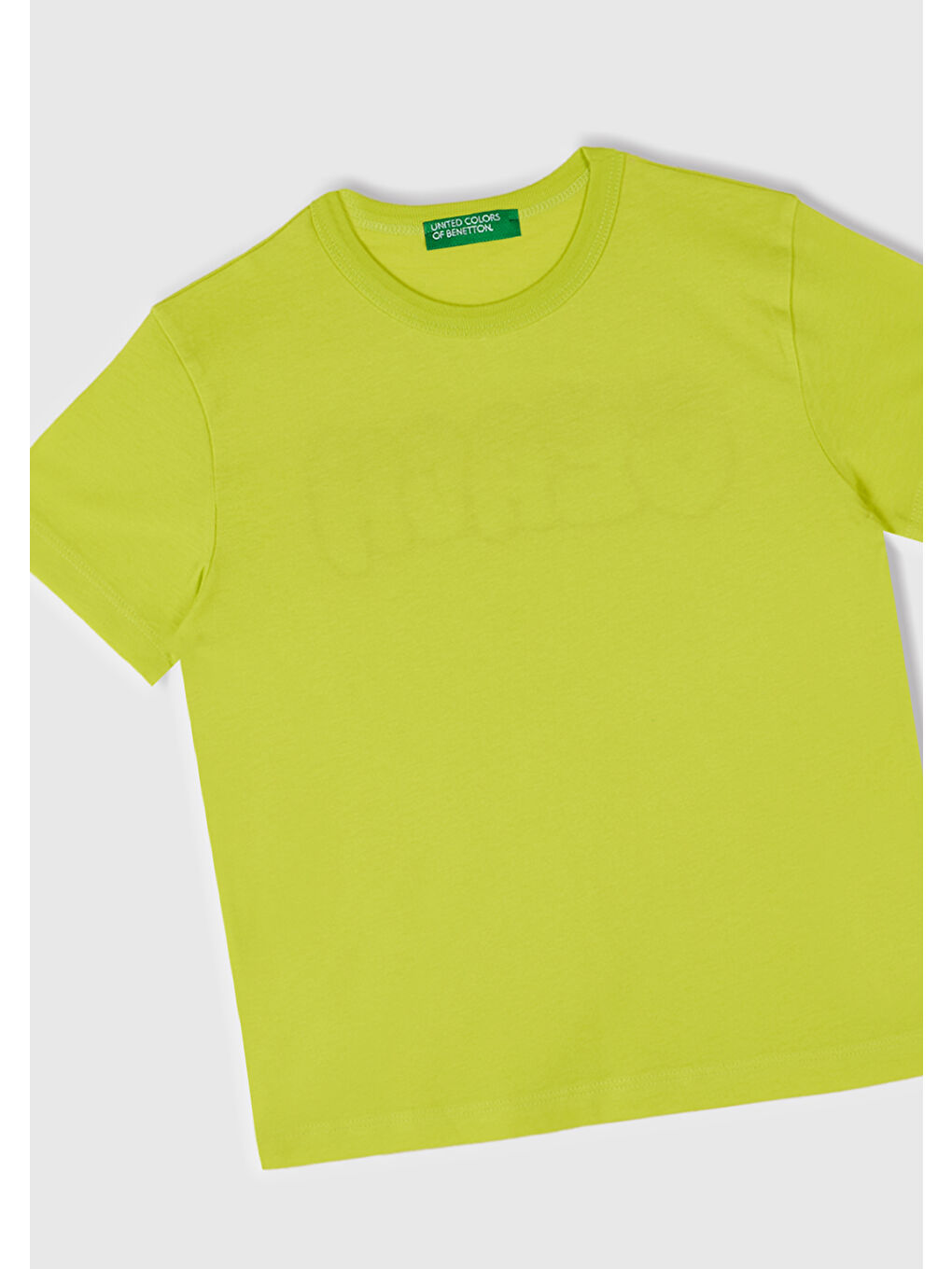 Erkek Çocuk Yeşil Ananas Bakılı T-Shirt-1