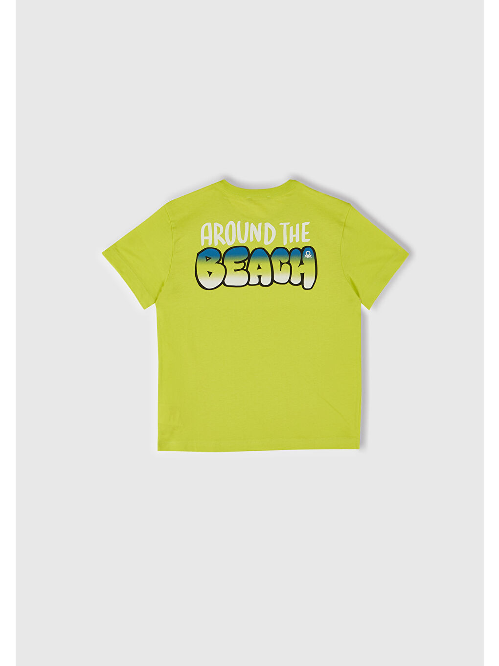 Erkek Çocuk Yeşil Ananas Bakılı T-Shirt-2