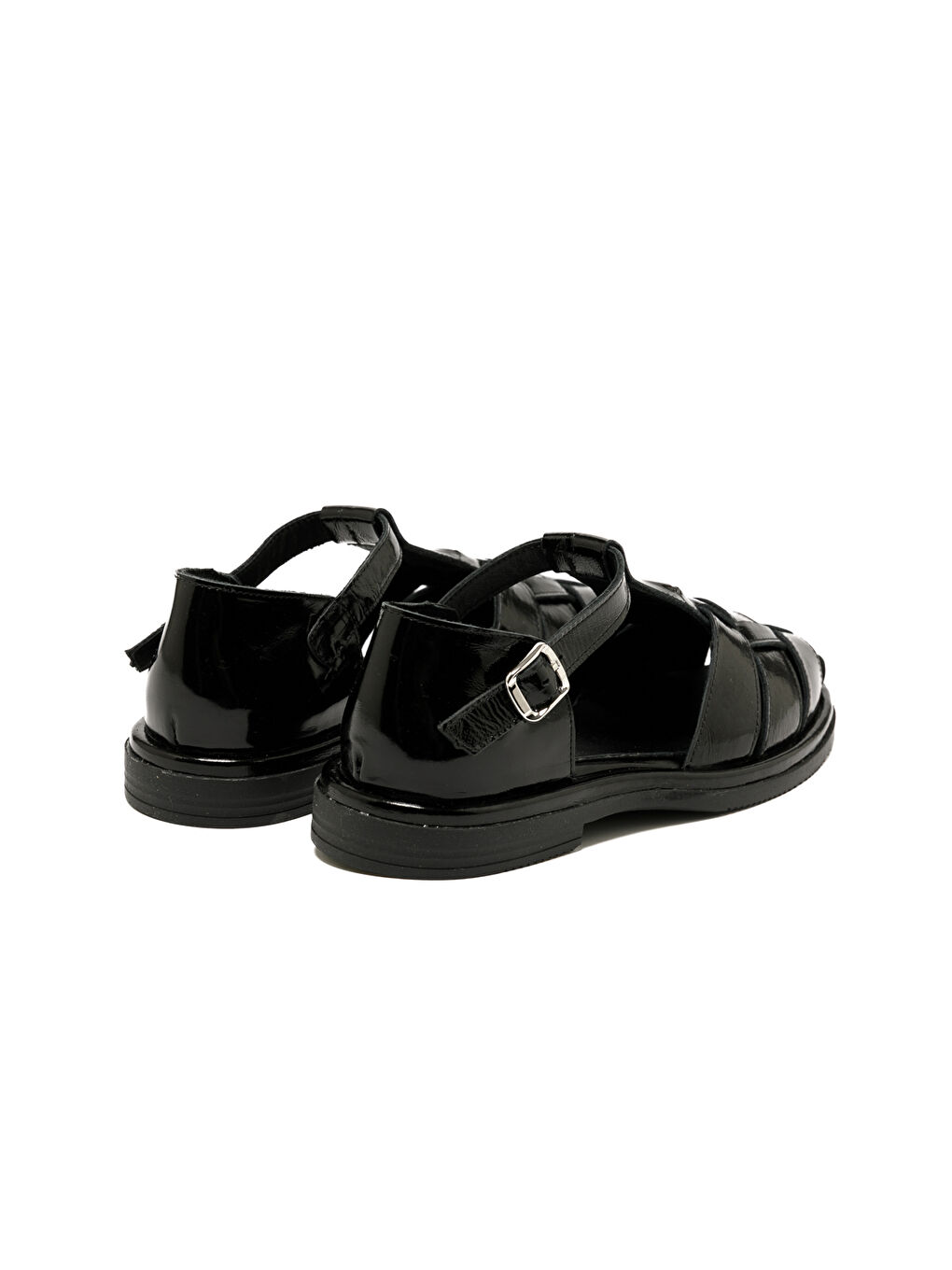 Kadın Sandalet RC-25Y-001-R40208 295-Siyah Rugan-3