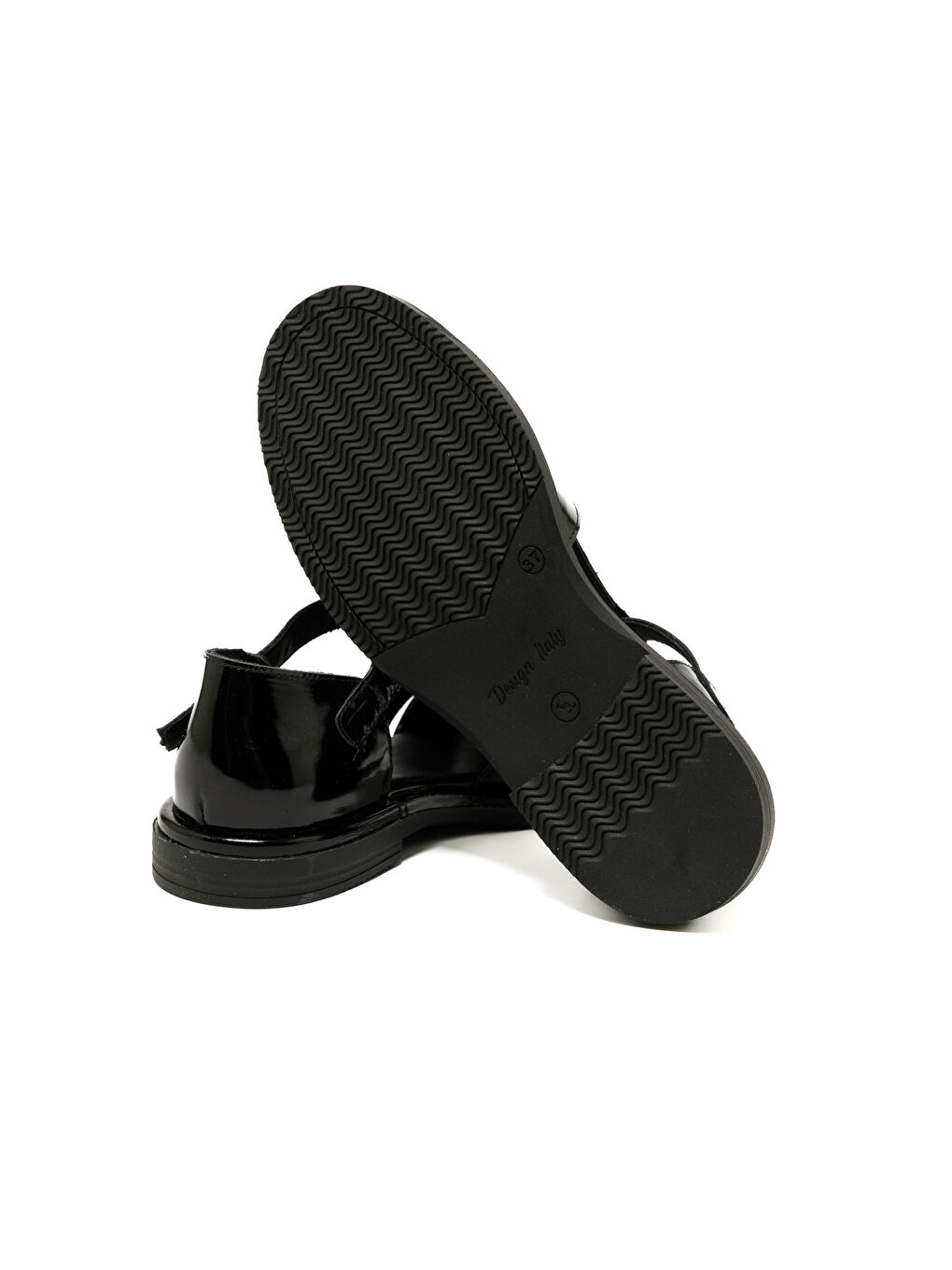 Kadın Sandalet RC-25Y-001-R40208 295-Siyah Rugan-4