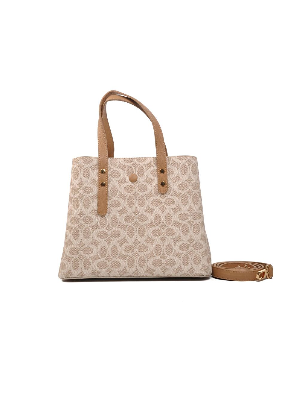 2390055K Bej Kadın Omuz Çantası-1