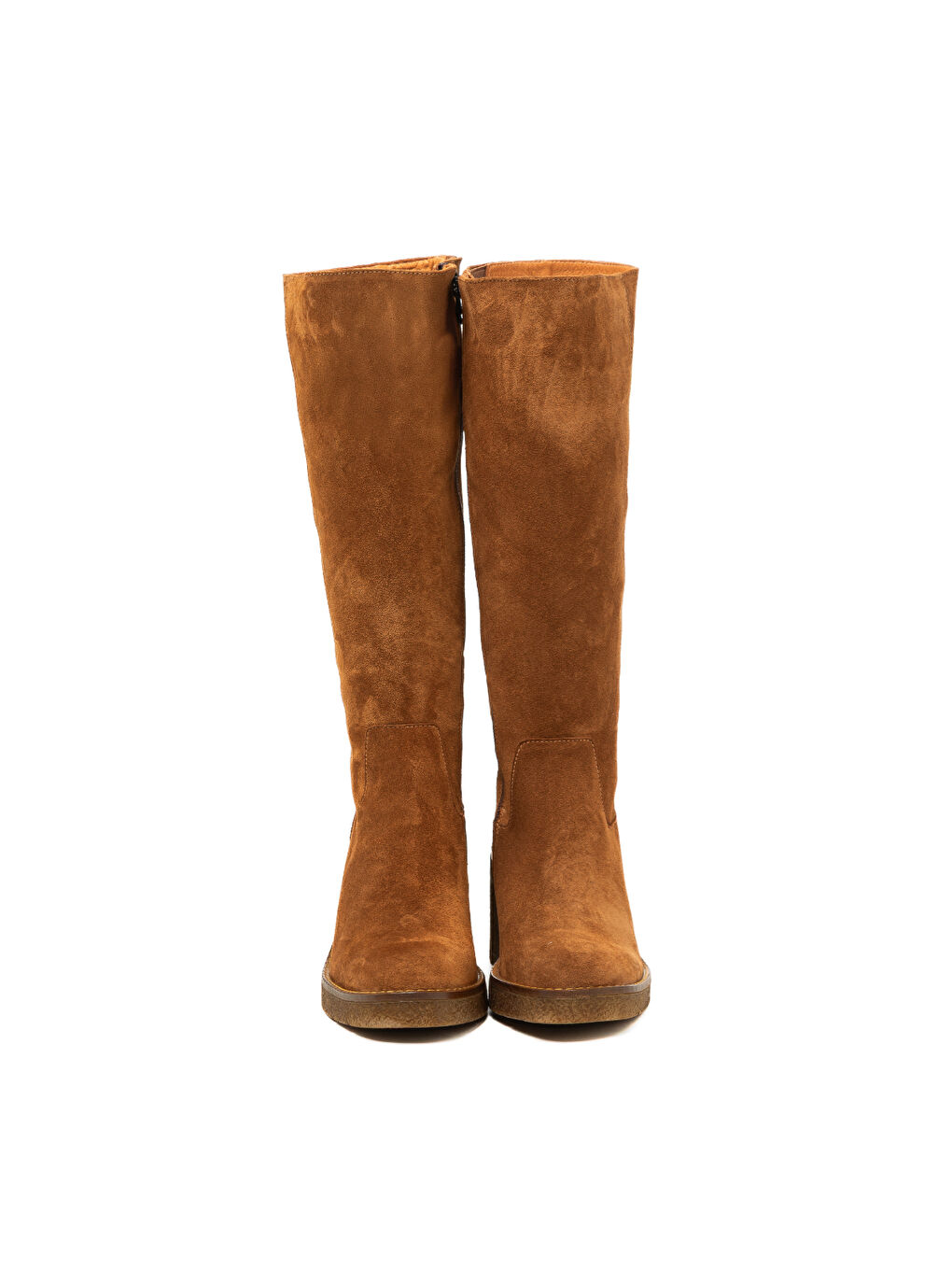 Kahverengi Kadın Çizme 25K12075XS Suede-4